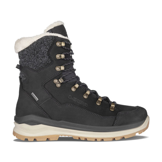 Bocanci Femei Lowa Renegade Evo Ice 2 GTX Black-Champagne