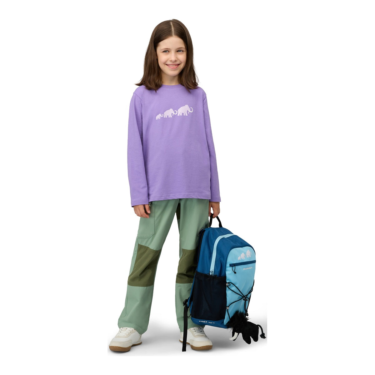 Bluza Copii Mammut Core Longsleeve Logo Lavandin