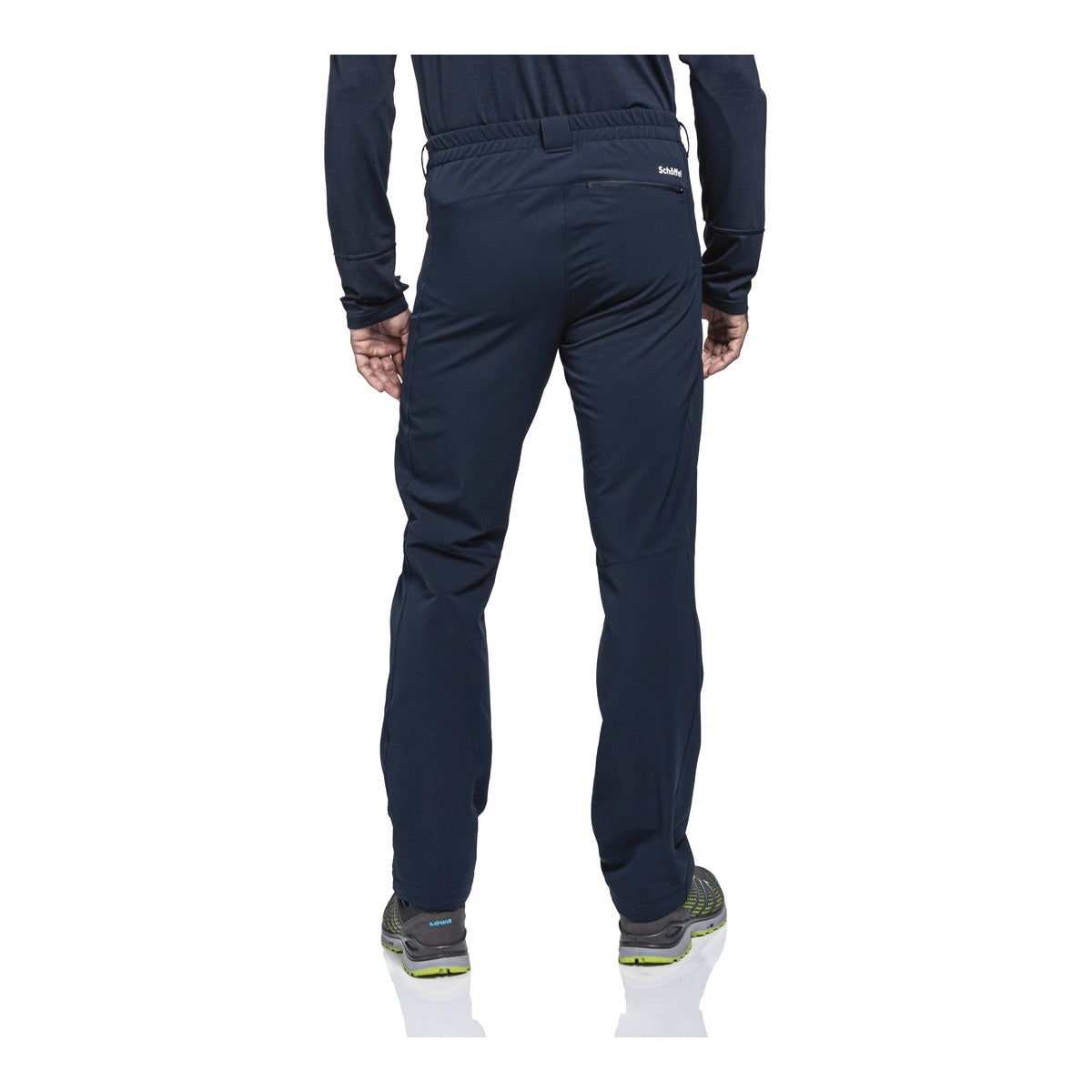 Pantaloni Barbati Schoffel Folkstone Warm Navy Blazer