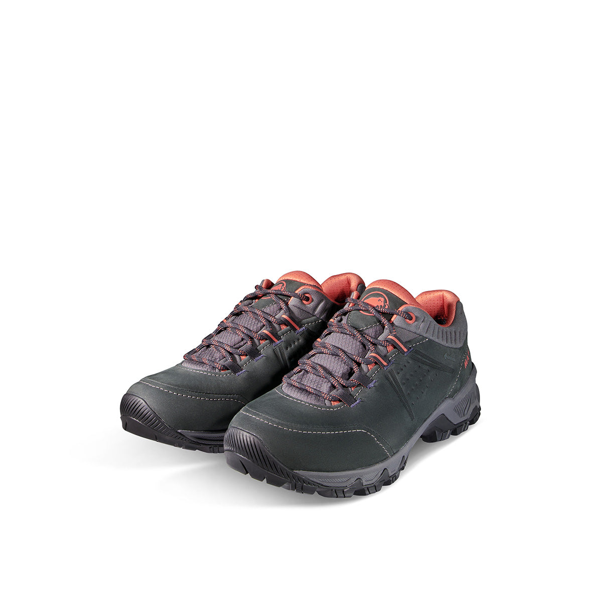 Pantofi Femei Mammut Nova Iv Low Gtx Black-Apricot Brandy