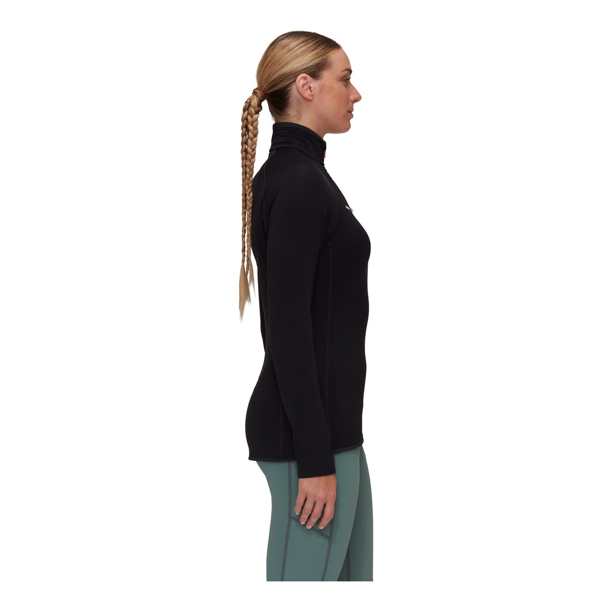 Bluza Femei Mammut Aenergy Light Ml Half Zip Pull Black