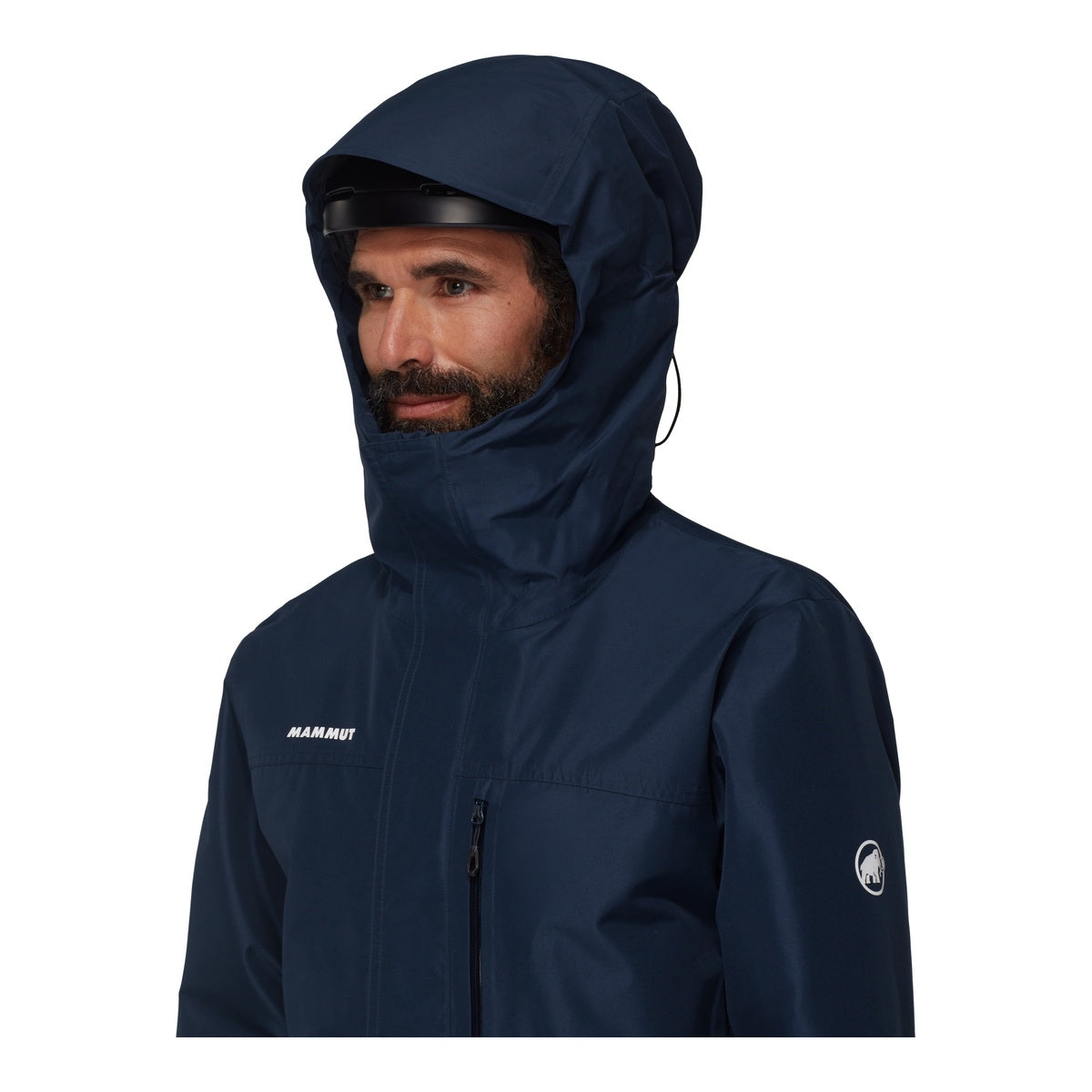Geaca Schi Barbati Mammut Fall Line HS Thermo Hooded Navy