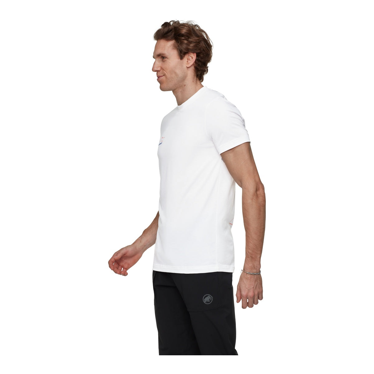 Tricou Barbati Mammut Mountain Eiger White