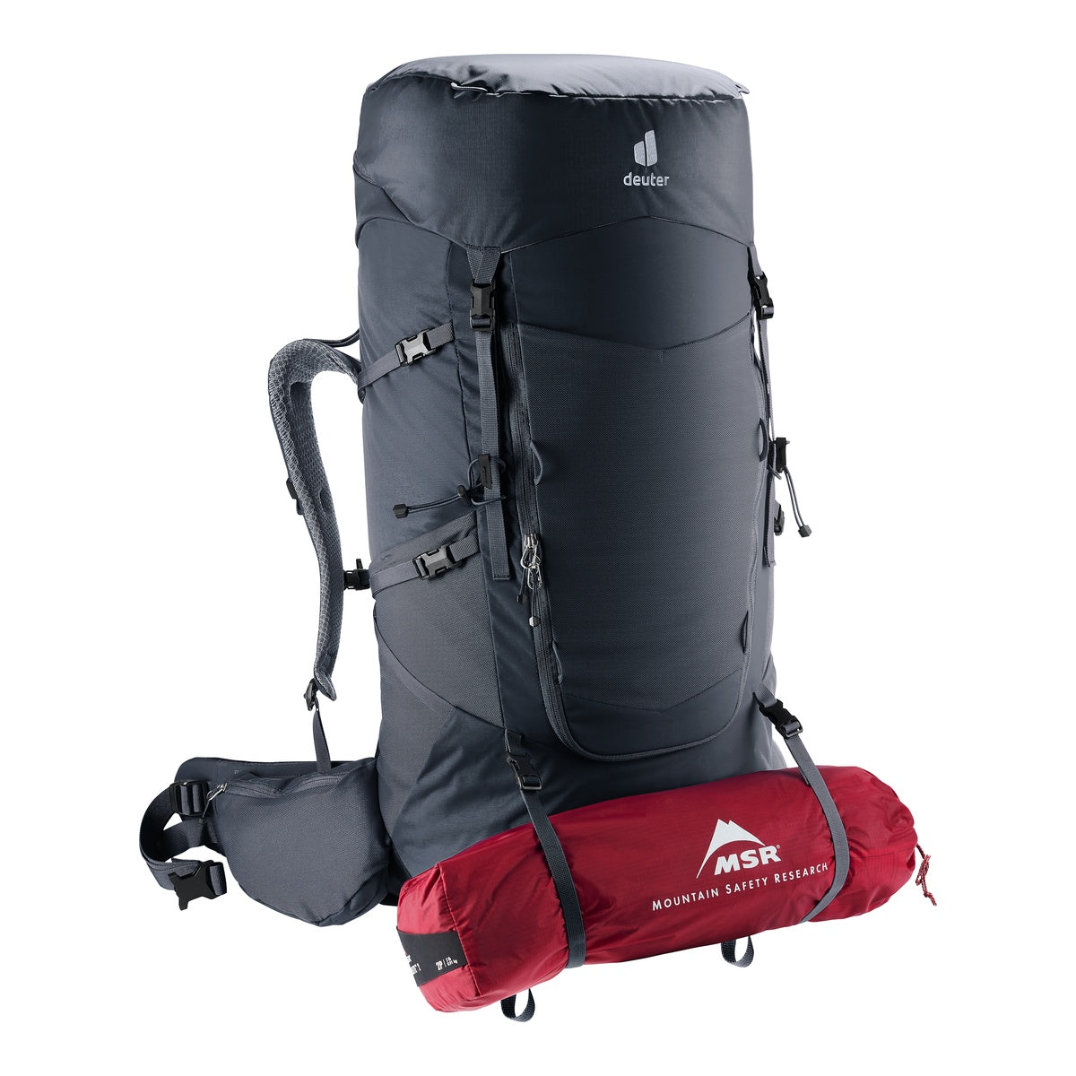 Rucsac Munte Barbati Deuter Aircontact Core 70+10 Black