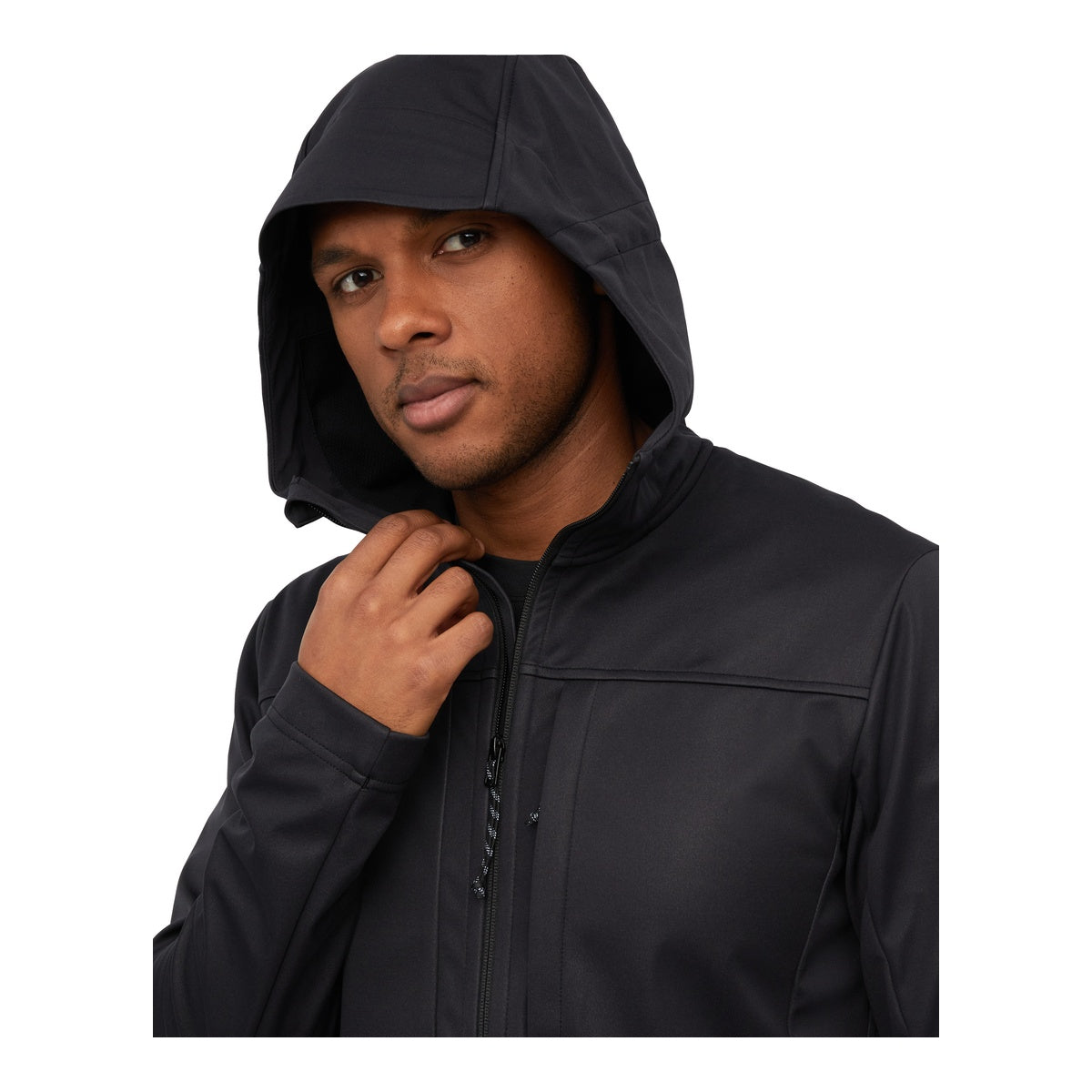 Jacheta Softshell Barbati Mammut Ultimate VIII So Hooded Jacket Men 25 Years Black