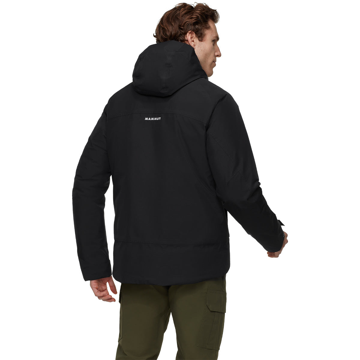 Jacheta Barbati Mammut Treeline Hs Thermo Hooded Black