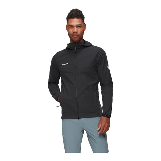 Jacheta Softshell Barbati Mammut GRANITE SO Hooded Black