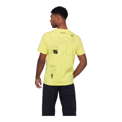 Tricou Barbati Mammut Base Multi-Pitch Galben