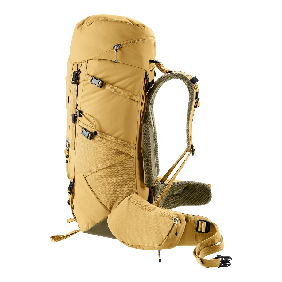 Rucsac Munte Femei Deuter Aircontact Core 45+10 SL Savanna Nori