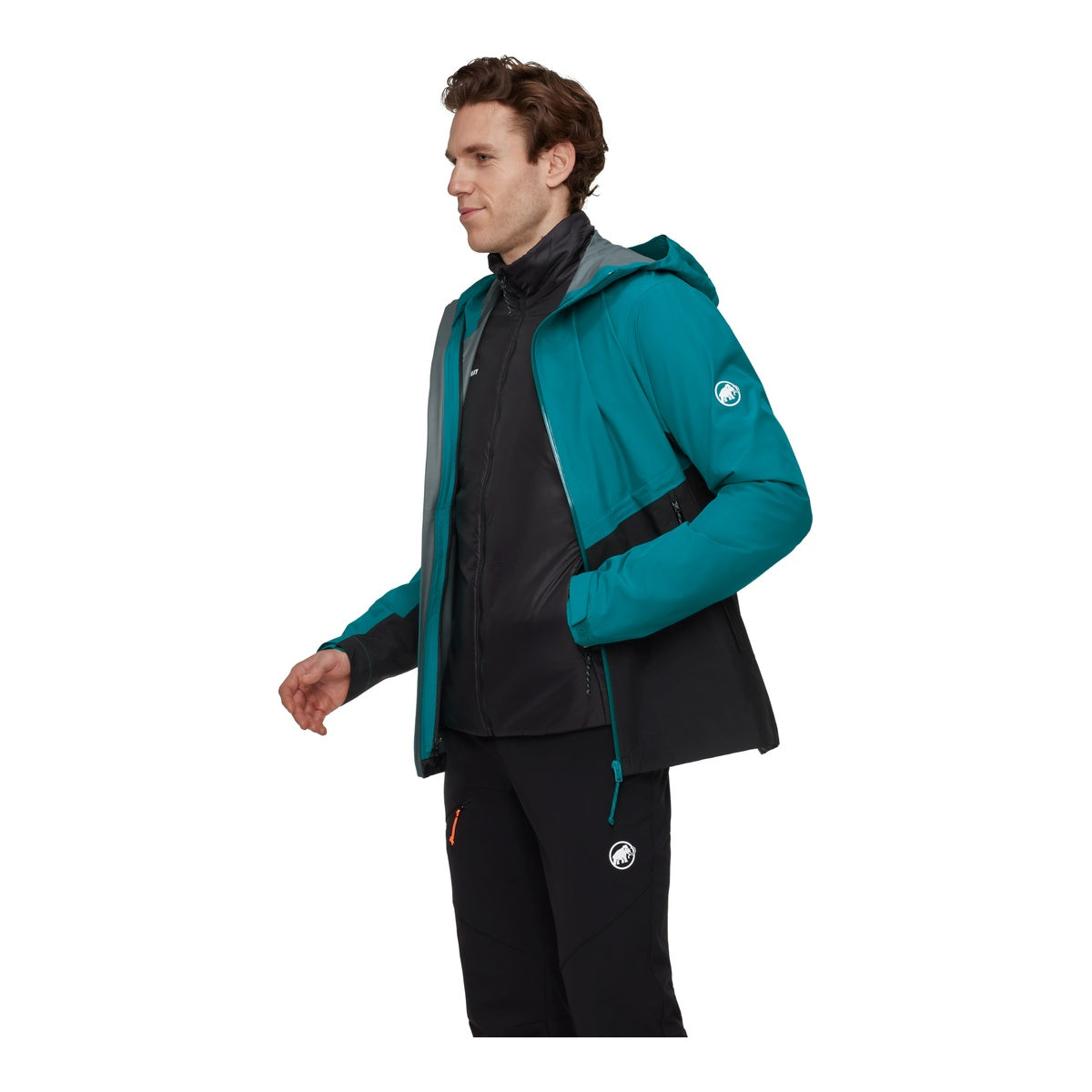 Jacheta Barbati Mammut Alto Light 3 In 1 HS Hooded Green