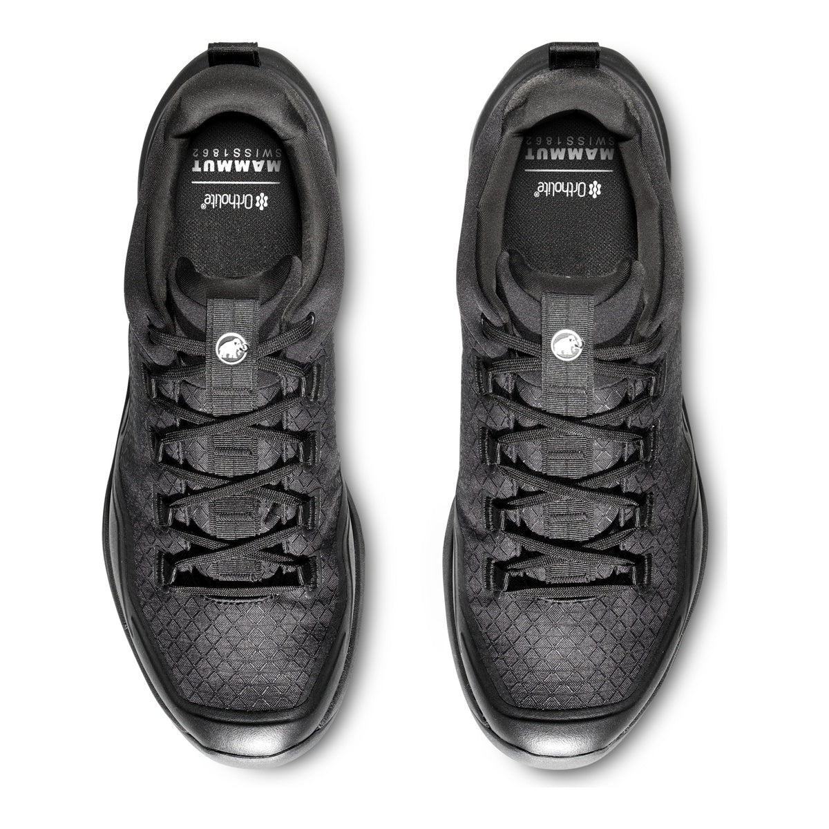 Pantofi Drumetie Barbati Mammut Sertig III Low GTX Black