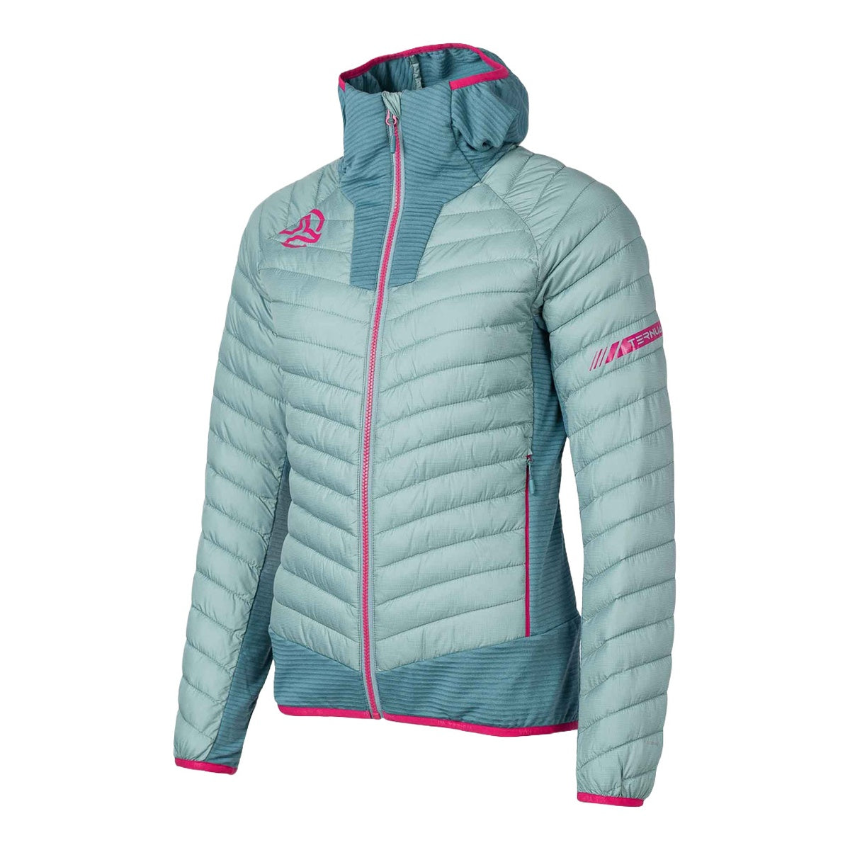 Jacheta Femei Ternua Spike Hybrid Jkt Green