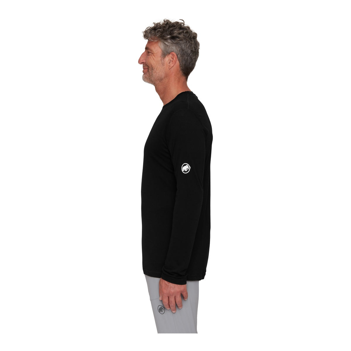 Bluza Barbati Mammut Tree Wool FL Longsleeve Black
