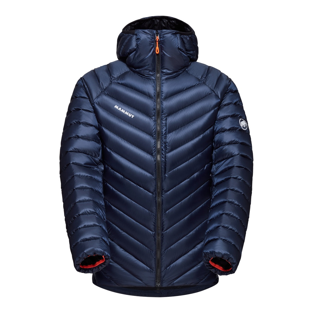 Geaca Puf Barbati Mammut Broad Peak IN Hooded Marine-Black