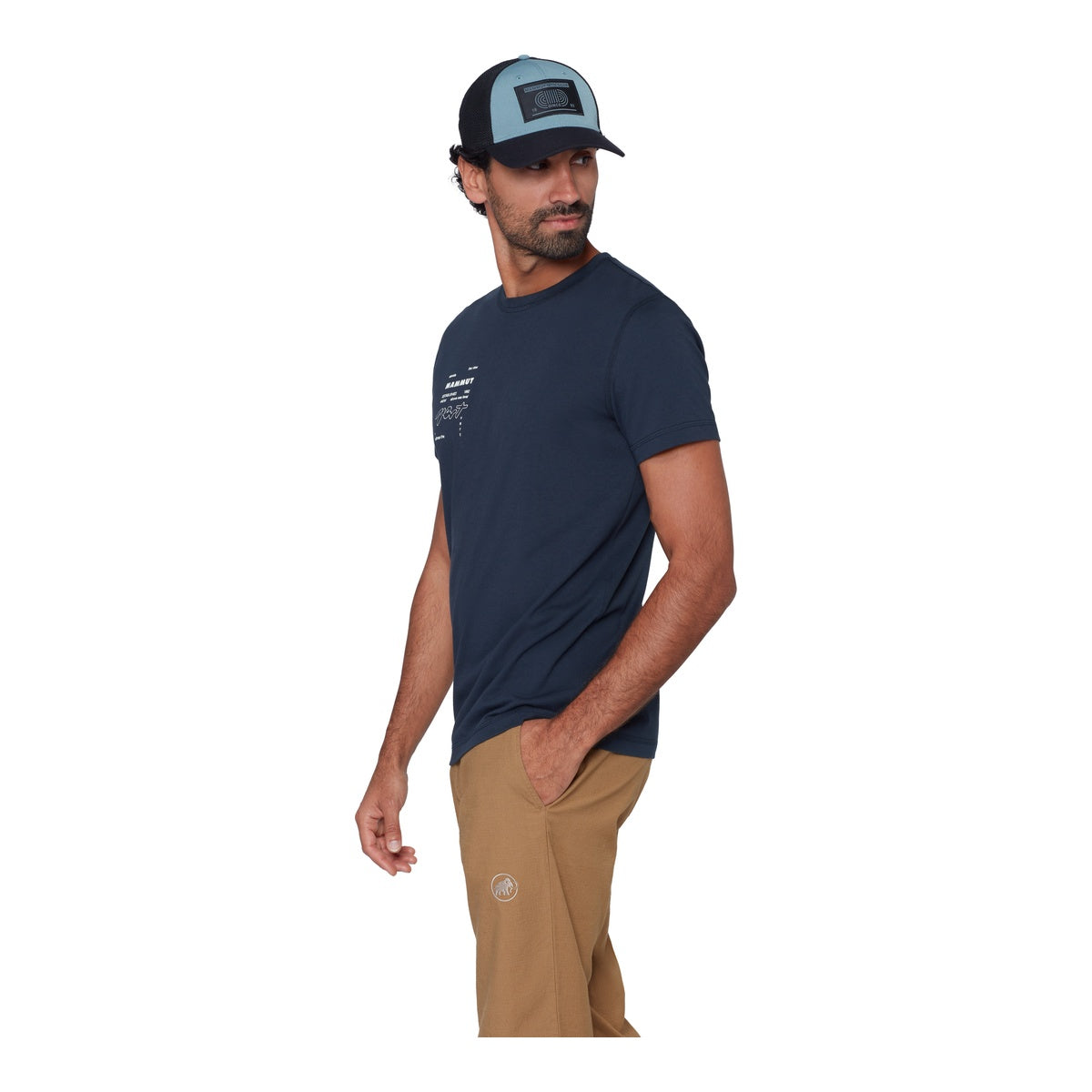 Tricou Barbati Mammut Core Vert Bleumarin