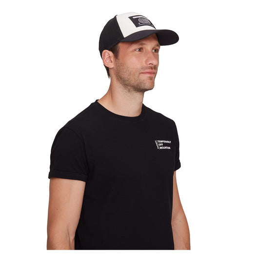 Sapca Unisex Mammut Baseball Mesh Black White