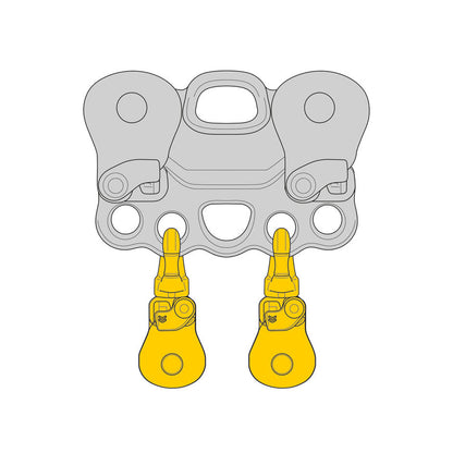 Scripete Petzl Spin S1 Open Yellow