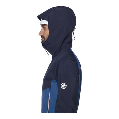 Jacheta Barbati Mammut Crater IV HS Hooded Navy