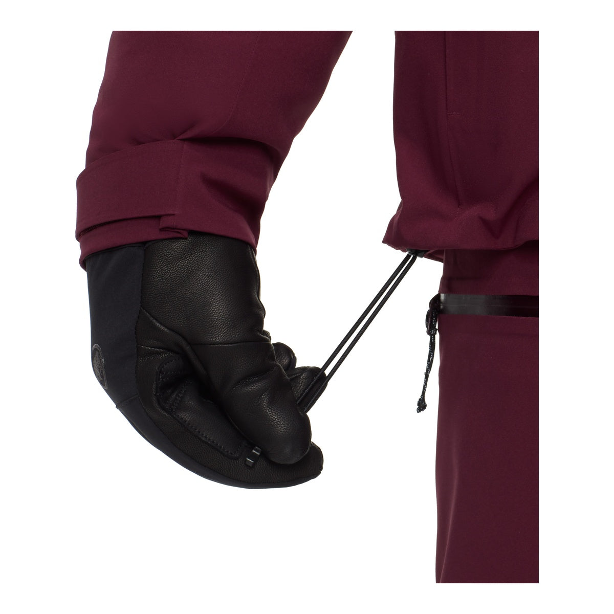 Geaca Schi Barbati Mammut Stoney HS Thermo Hooded Burgundy