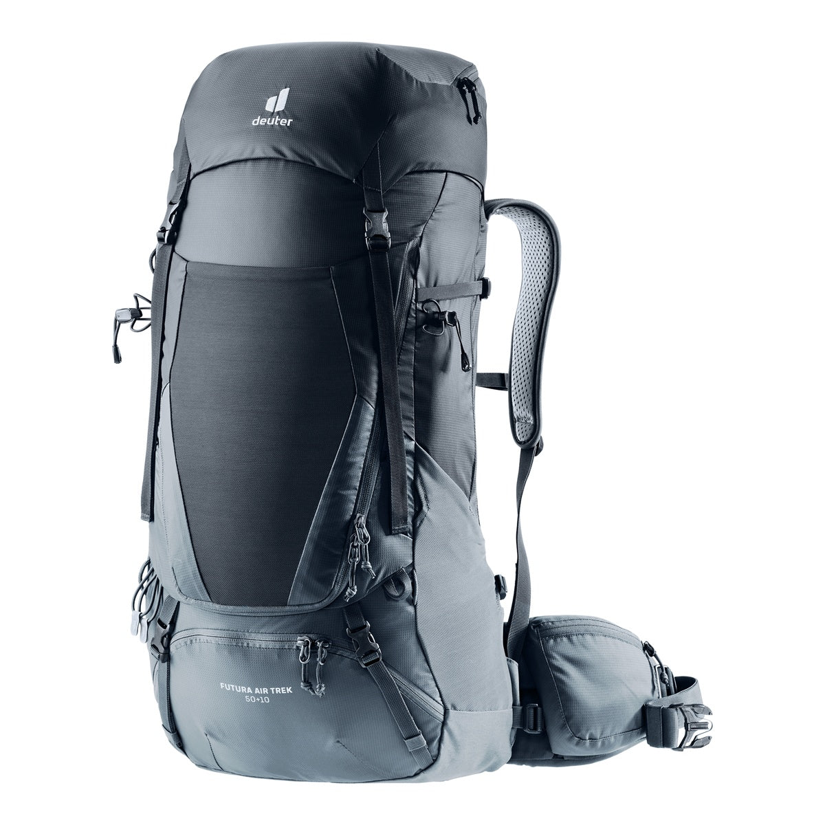 Rucsac Munte Barbati Deuter Futura Air Trek 50+10 Black-Graphite