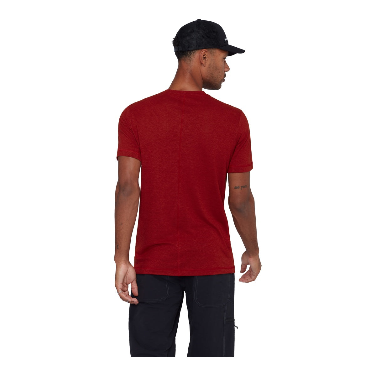 Tricou Barbati Mammut Massone Light Rosu