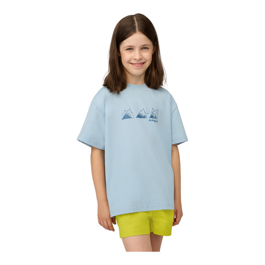 Tricou Copii Mammut Base T-Shirt Playground Nebla