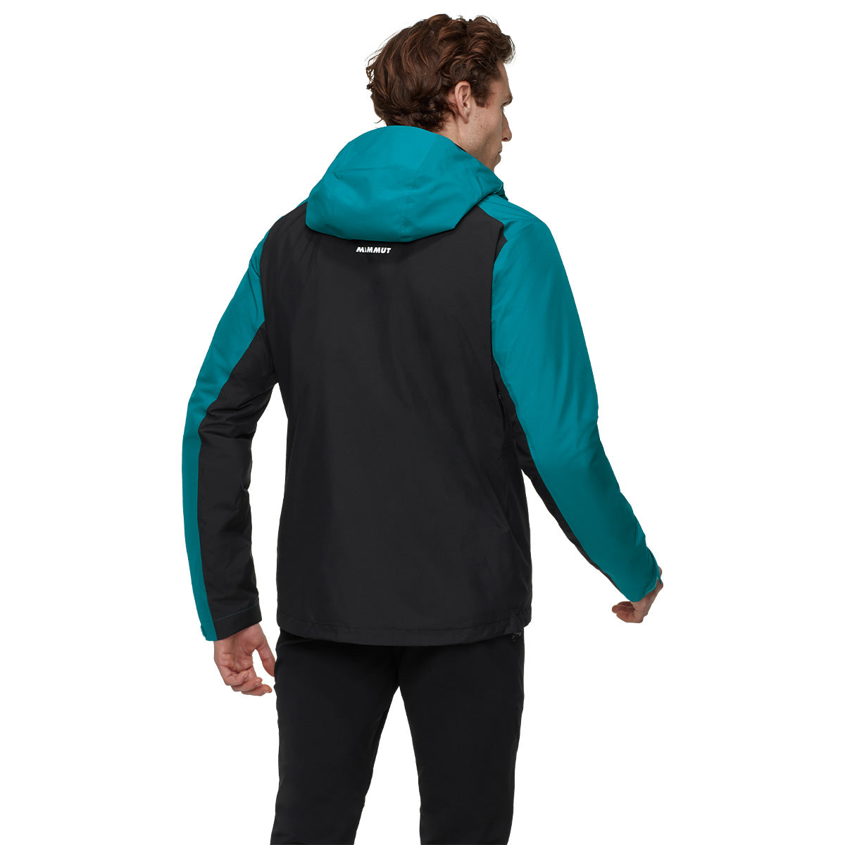 Jacheta Barbati MammutAlto Light 3 In 1 Hs Hooded Deep Teal-Black