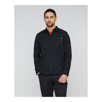 Camasa Barbati Mammut Alvra Plain Longsleeve Black