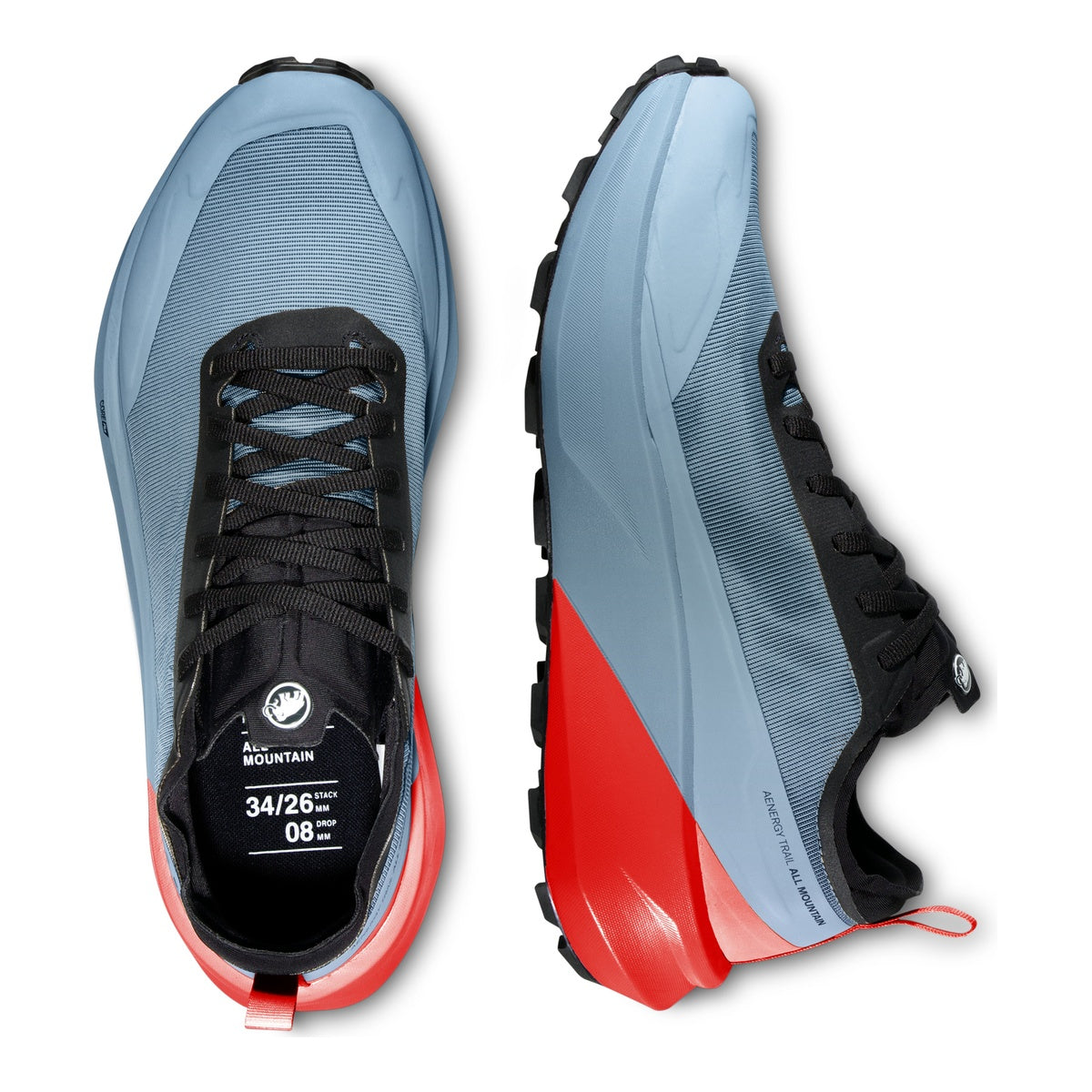 Pantofi Alergare Montana Barbati Mammut Aenergy Trail All Mountain Low GTX Blue