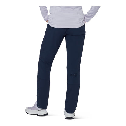 Pantaloni Softshell Femei Mammut Courmayeur So Marine