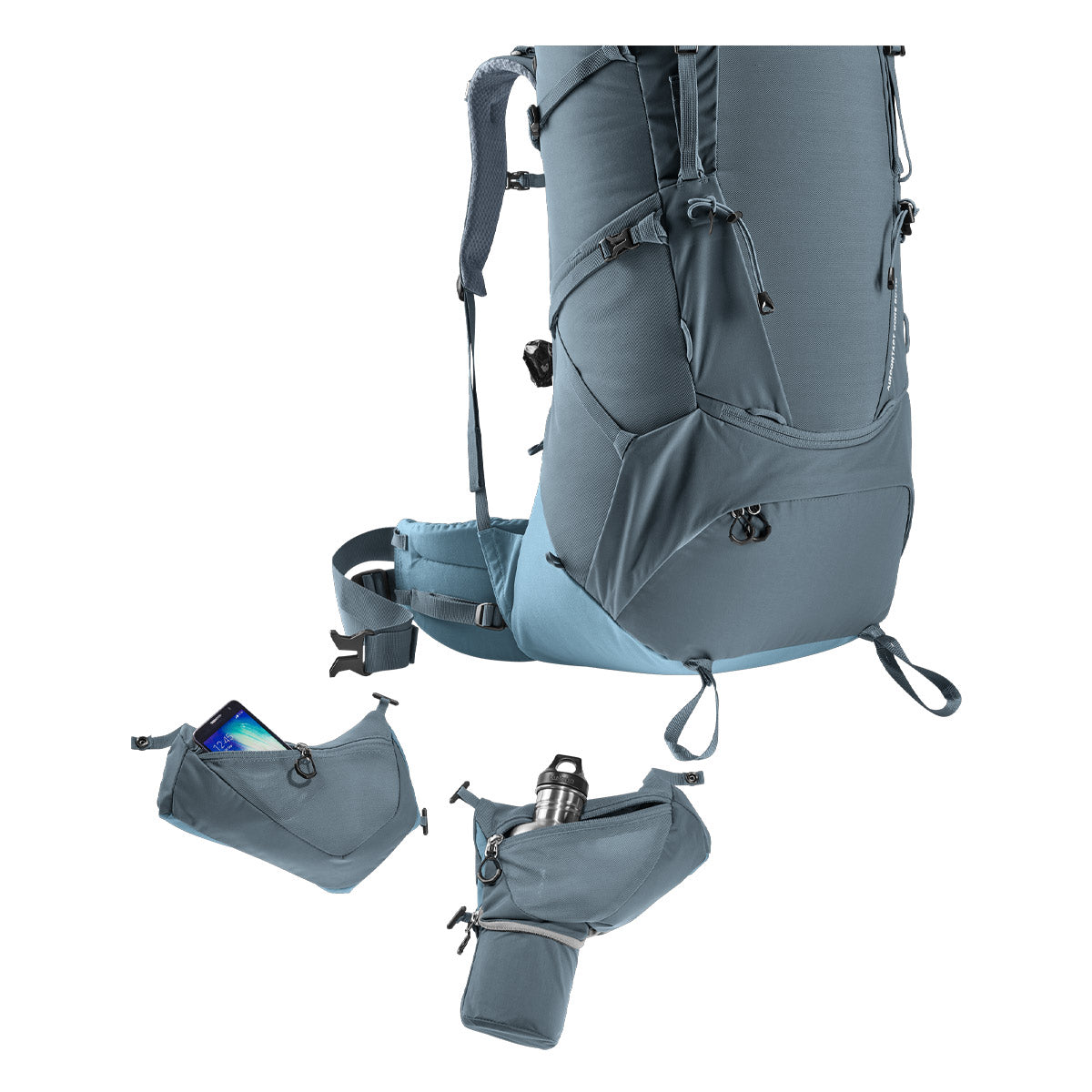 Rucsac Barbati Deuter Aircontact Core 60+10L Graphite-Shale