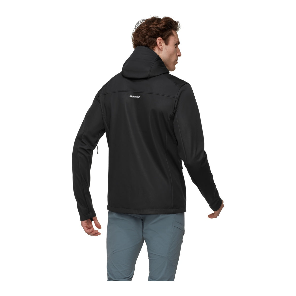 Jacheta Softshell Barbati Mammut Ultimate VIII SO Hooded Black