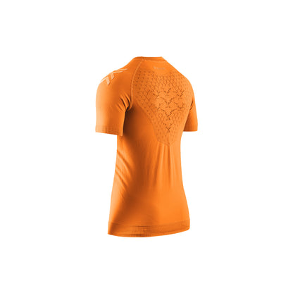 Tricou Alergare Barbati X-Bionic Twyce Run Blazing Orange/Arctic White