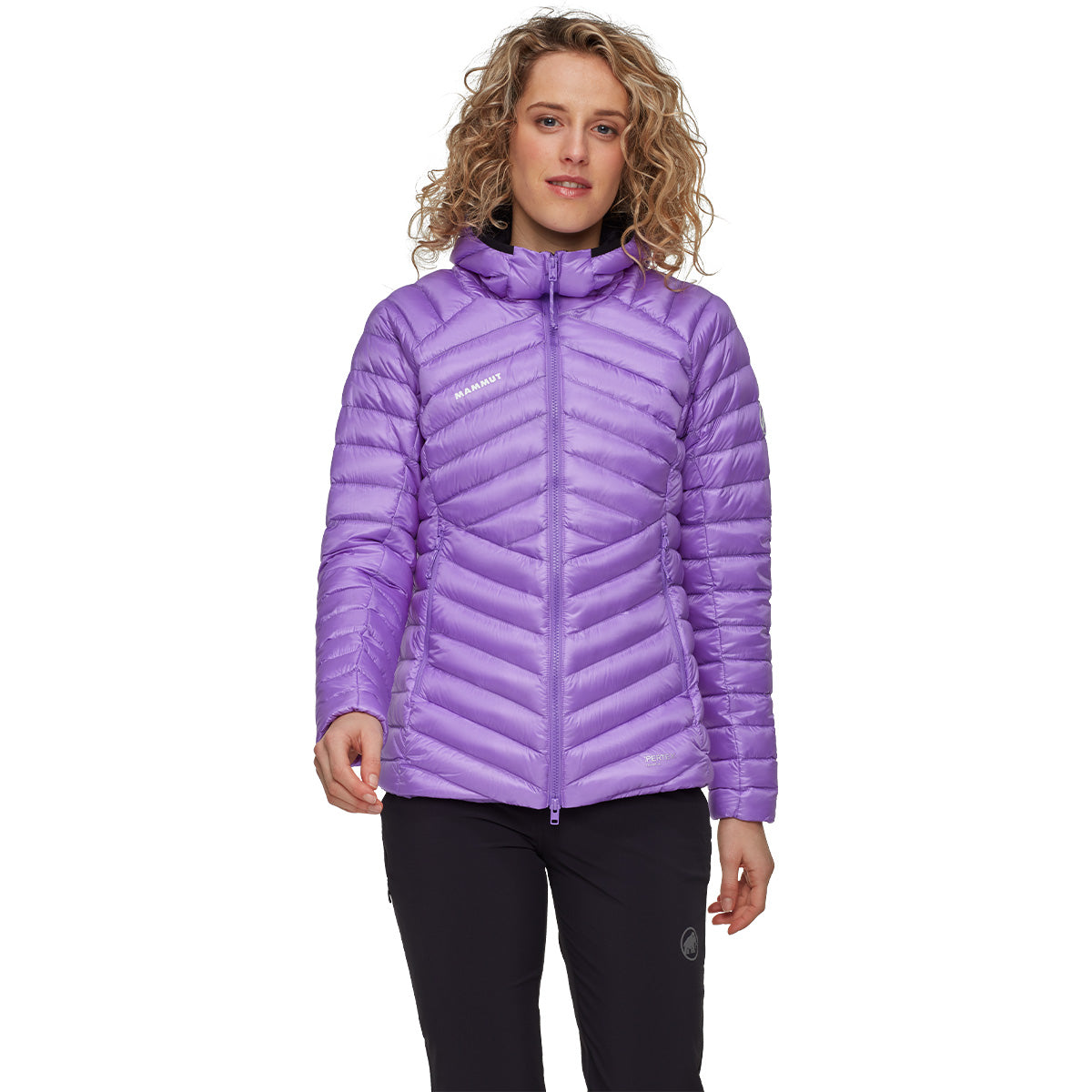 Jacheta Femei Mammut Broad Peak In Hooded Lavandin-Black