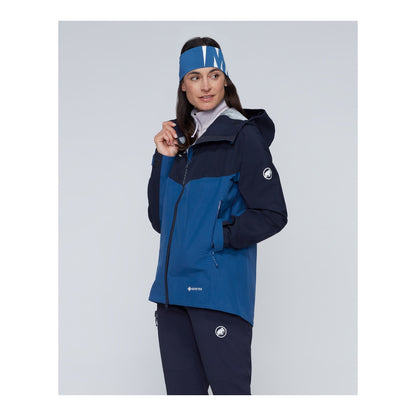 Jacheta Femei Mammut Crater IV HS Hooded Tschiel-Marine