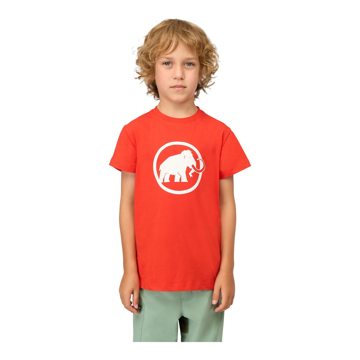 Tricou Copii Mammut Core T-Shirt Classic Mammut Red
