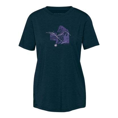 Tricou Femei Mammut Mountain 4208M Marine