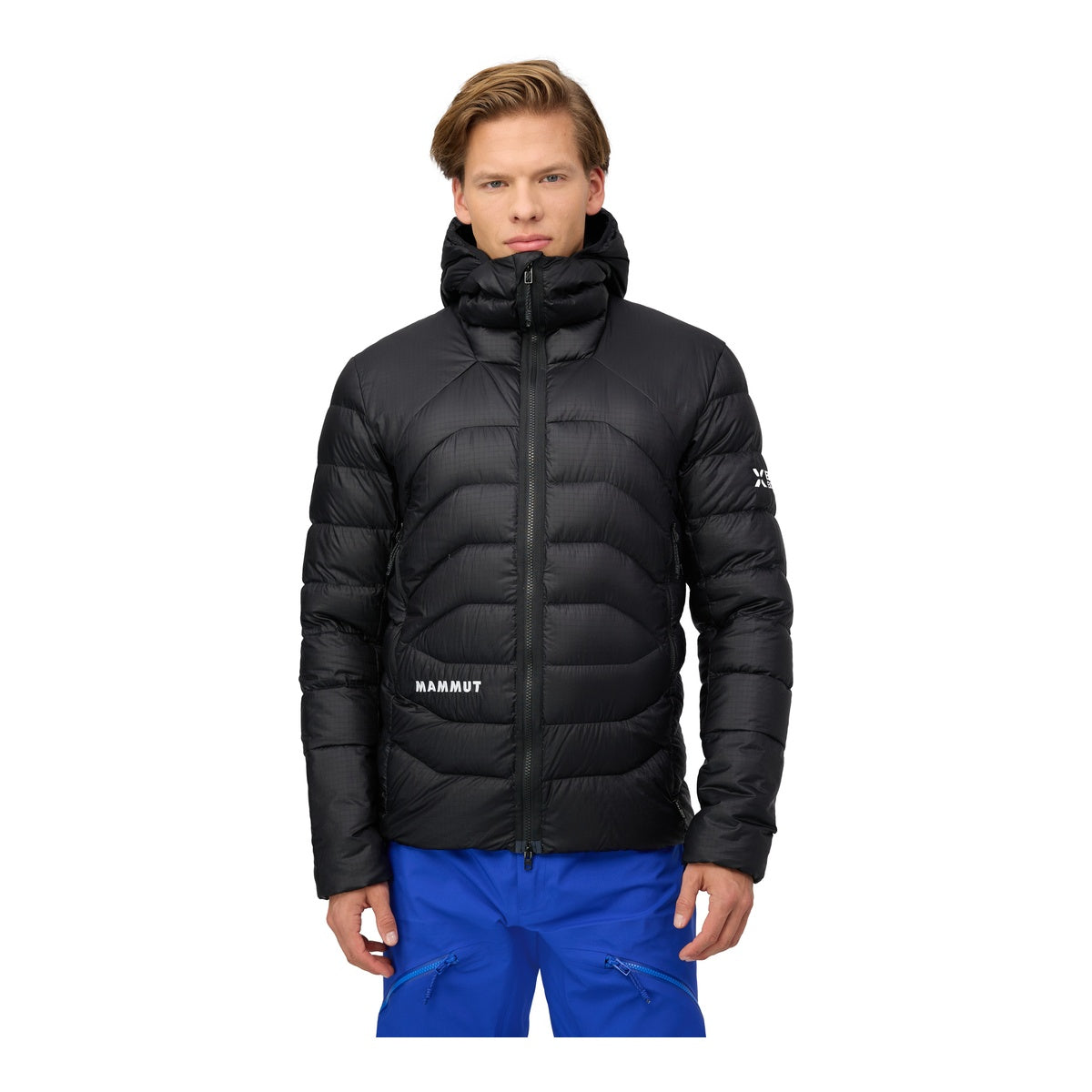 Geaca Puf Barbati Mammut Eiger Nordwand Light Down In Hooded Black