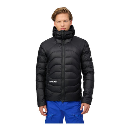 Geaca Puf Barbati Mammut Eiger Nordwand Light Down In Hooded Black