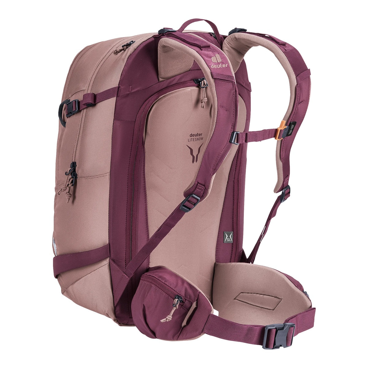 Rucsaci Schi Femei Deuter Freerider 28 SL Burgundy