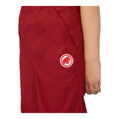 Pantaloni Copii Mammut Crag Climbing Dark Mammut Red