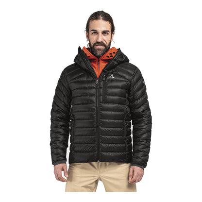 Jacheta Barbati Down Schoffel Silvretta Black