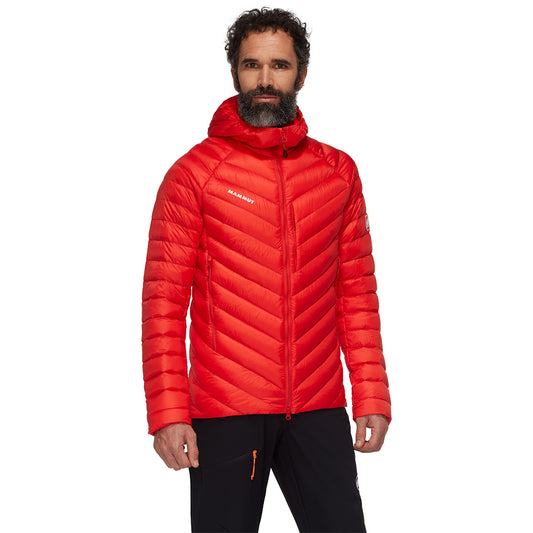 Jacheta Barbati MammutBroad Peak In Hooded Mammut Red