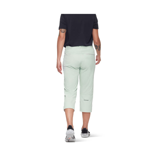 Pantaloni Femei Mammut Hiking V Capri Silver Sage