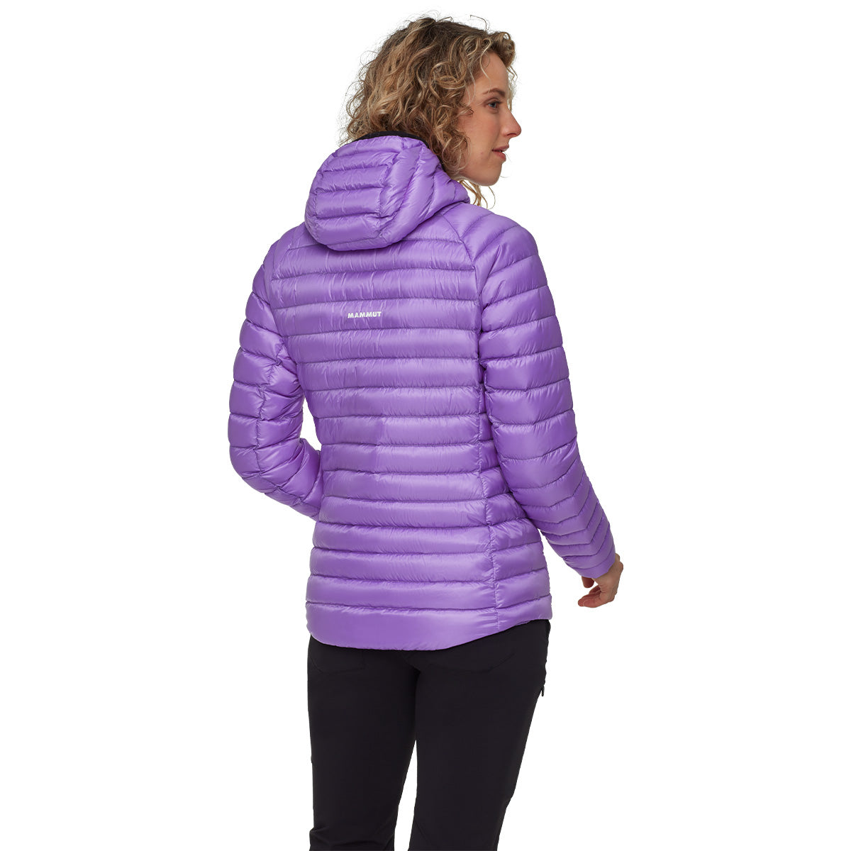 Jacheta Femei Mammut Broad Peak In Hooded Lavandin-Black