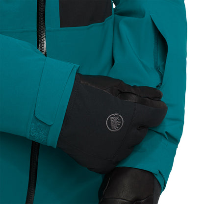 Jacheta Schi Barbati Mammut Stoney Hs Thermo Hooded Deep Teal-Black