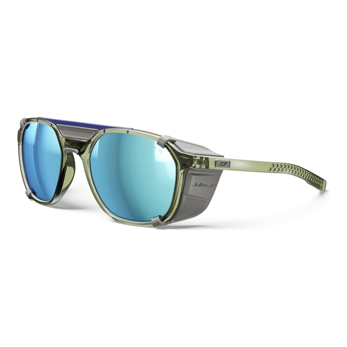Ochelari Slack Cover Shiny Translucent Army Green-Gray Spectron Hd 4 Polarized