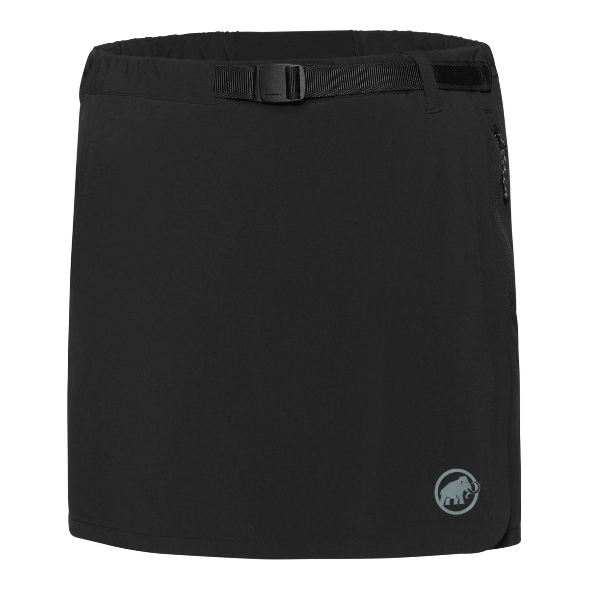 FUSTA FEMEI TREKKERS WRAP SKORT BLACK Negru