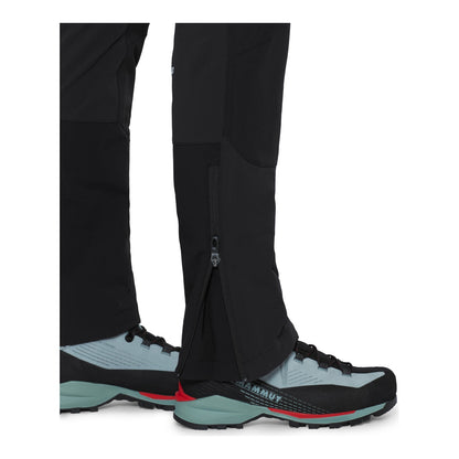 Pantaloni Softshell Femei Mammut Courmayeur SO Black