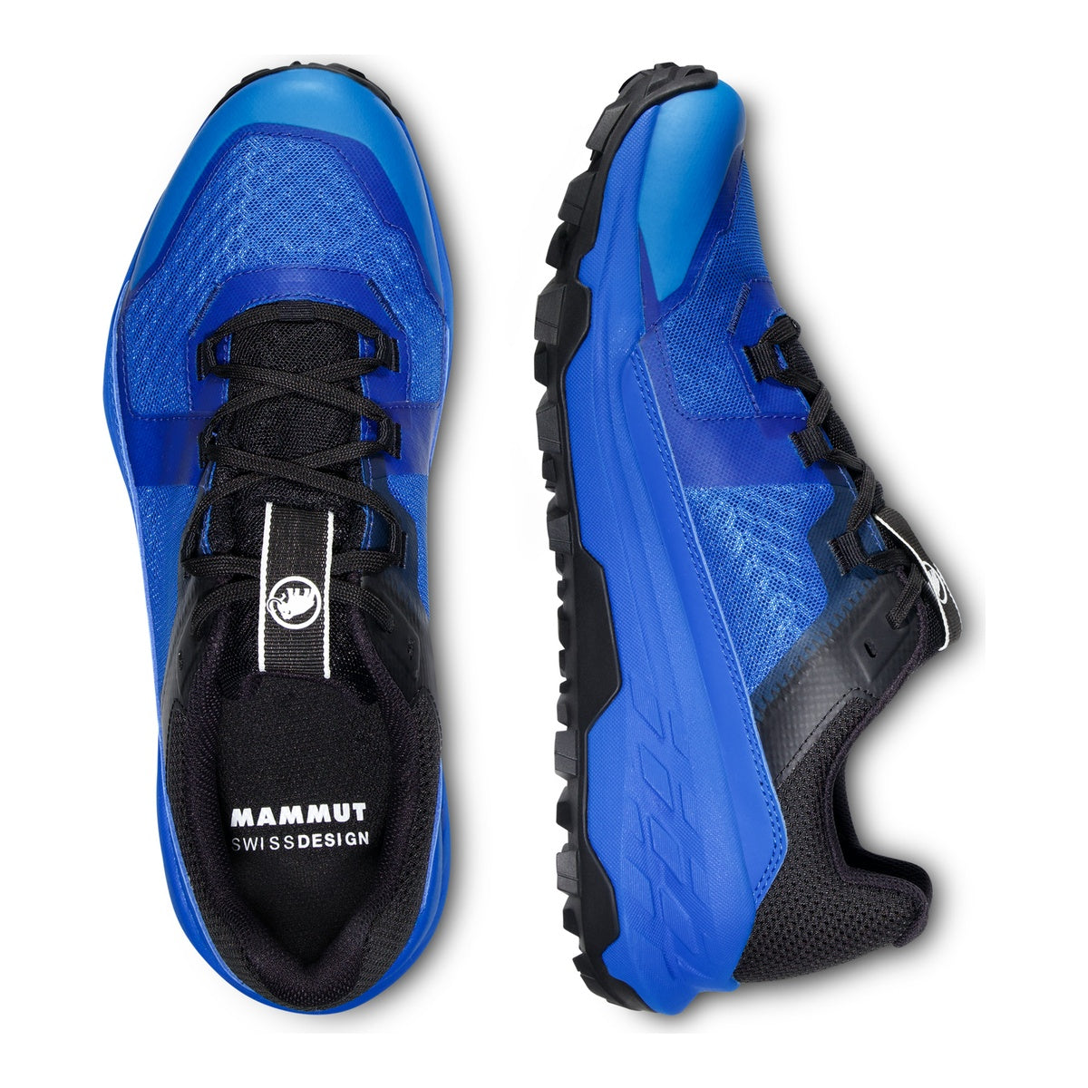 Pantofi Drumetie Barbati Mammut Girun II Low GTX Glacier Blue-Black